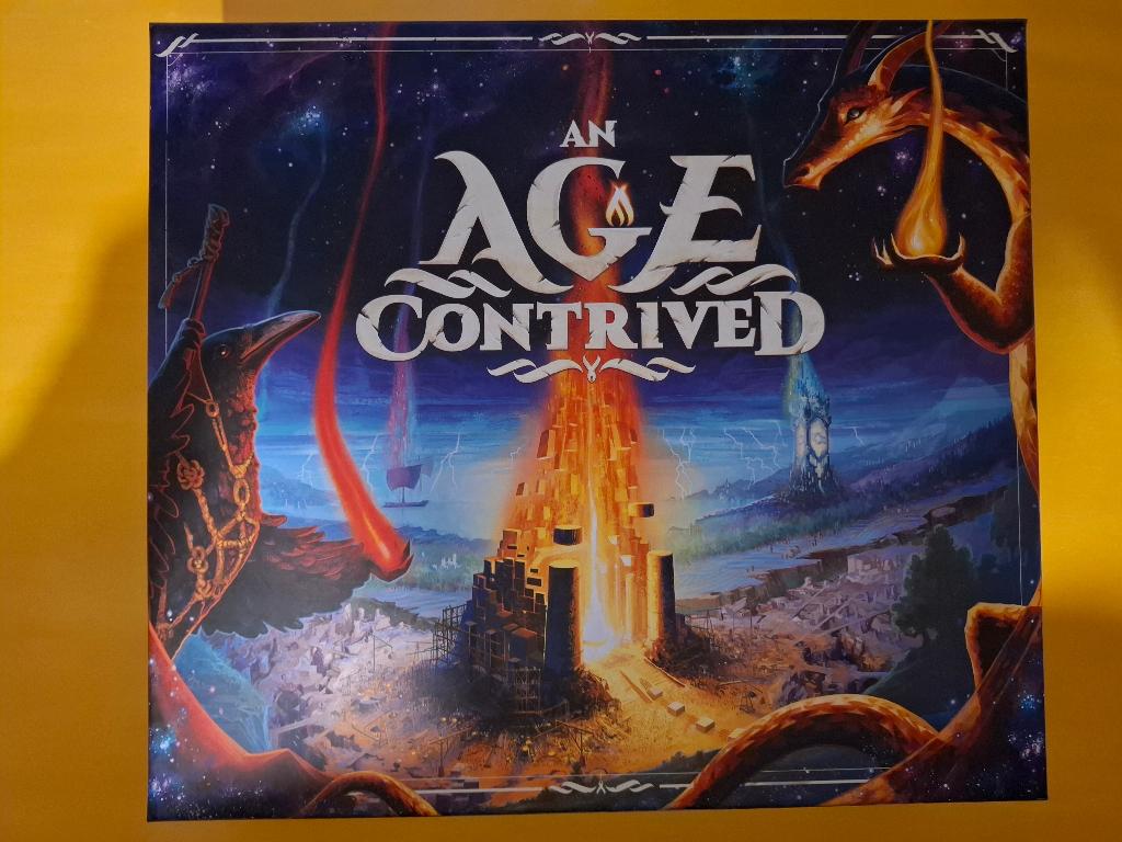 Bordspel An Age Contrived (EN), Een of twee spelers, Ophalen of Verzenden, Zo goed als nieuw, Bellows Intent