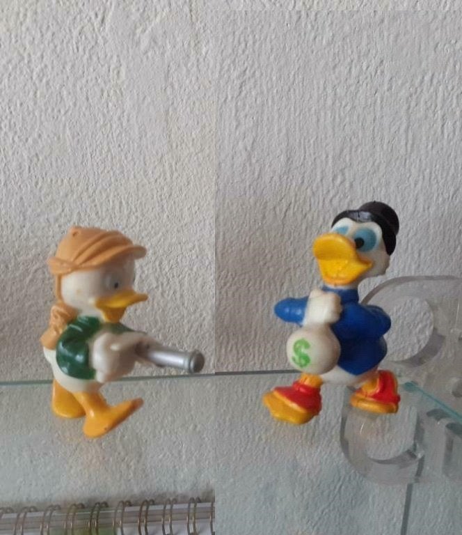 2 kellogs Disney figuren 1991 collector items, Ophalen of Verzenden, Overige figuren, Beeldje of Figuurtje