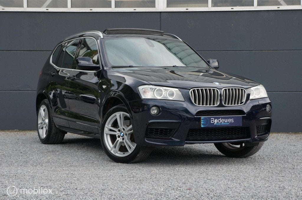 BMW X3 xDrive35i M-Sport High Executive Navi Cruise Leder !, Auto's, BMW, Gebruikt, Zwart, Vierwielaandrijving, 129 €/maand