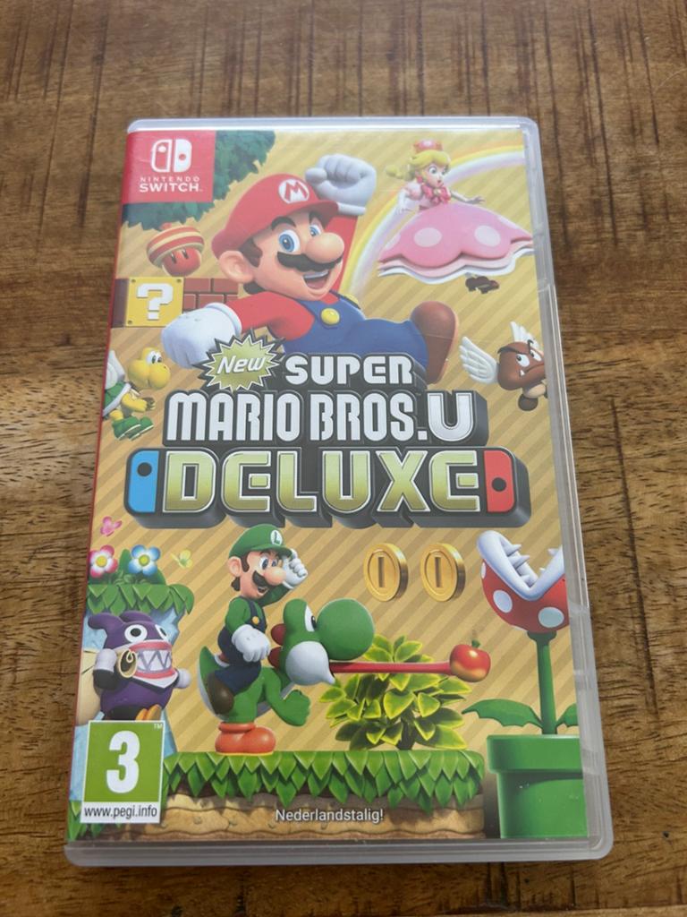 New Super Mario Bros. U Deluxe, Spelcomputers en Games, Games | Nintendo Switch, Ophalen of Verzenden, Zo goed als nieuw, Platform