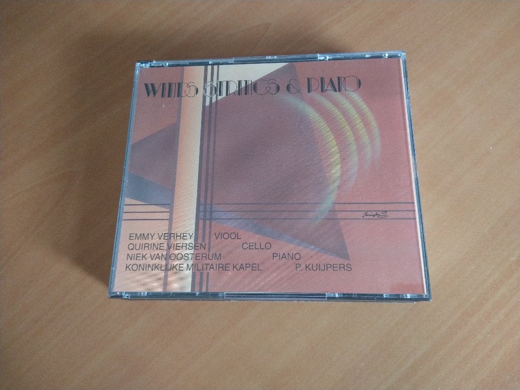 2-CD Winds, Strings & Piano. Emmy Verhey, Cd's en Dvd's, Cd's | Klassiek, Zo goed als nieuw, Kamermuziek, Classicisme, Ophalen of Verzenden