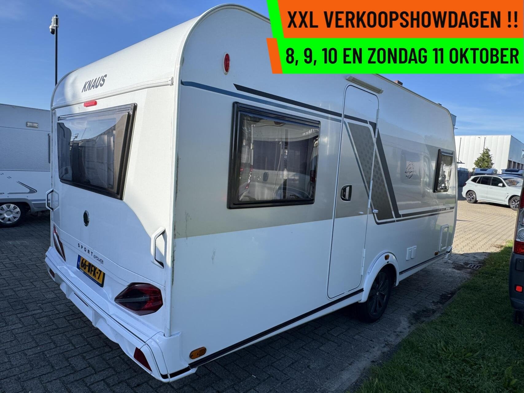 Knaus E-POWER - XXL VERKOOPSHOW 8,9,10 & 11 OKT. 10-17 UUR, Caravans en Kamperen, Rondzit, Bedrijf, 6 tot 7 meter, Knaus