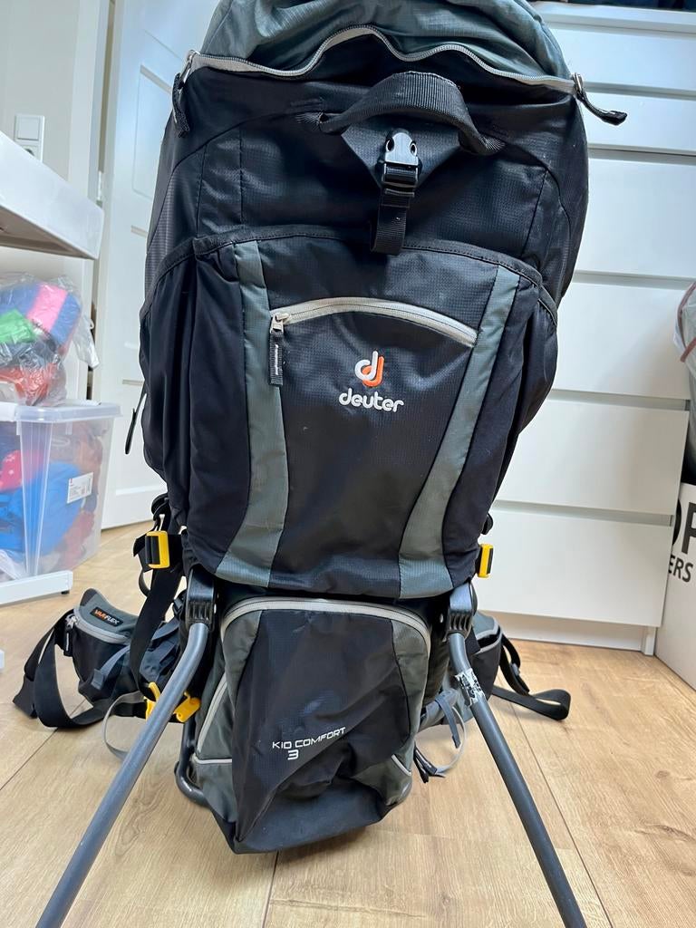 Fantastische kinderdrager Deuter Kid Comfort 3, Kinderen en Baby's, Babydragers en Draagdoeken, Gebruikt, Rug, Draagzak, Ophalen
