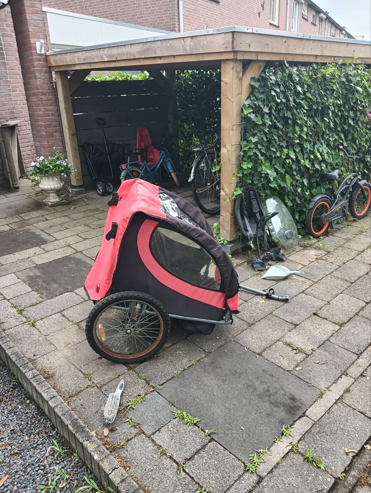 Fietskar gratis op te halen, Ophalen, Gebruikt, Kinderkar, 40 tot 60 kg