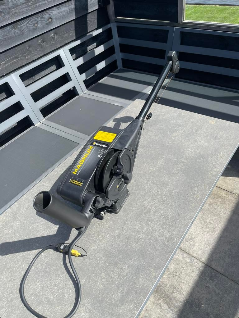 Cannon Magnum 5ST  Electric Downrigger, Watersport en Boten, Hengelsport | Roofvissen, Zo goed als nieuw, Overige typen, Ophalen of Verzenden