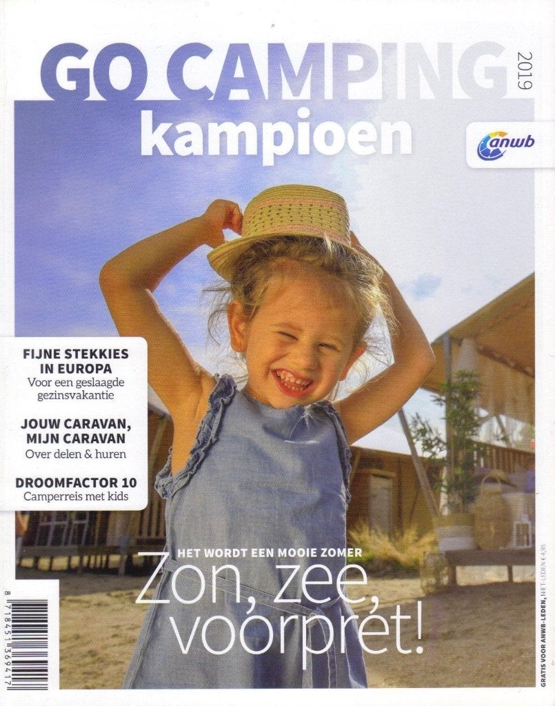 ANWB Magazine Go Camping Kampioen 2019, ANWB, Europa, Nieuw, Ophalen of Verzenden