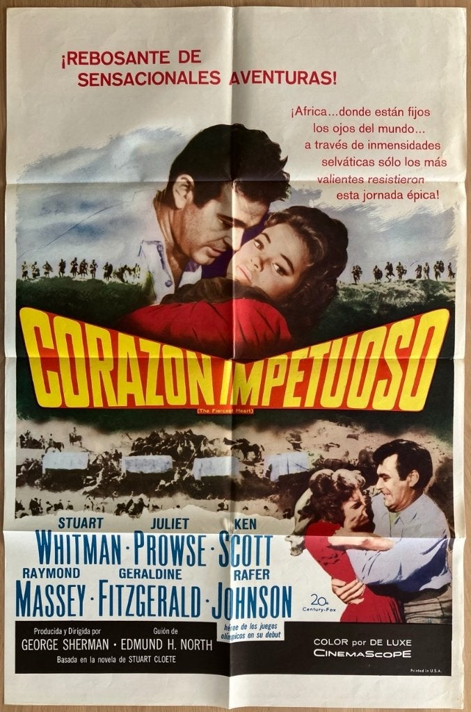 Originele filmposters - Jaren 50 /60, Verzamelen, Posters, Verzenden, Gebruikt, A1 t/m A3, Film en Tv