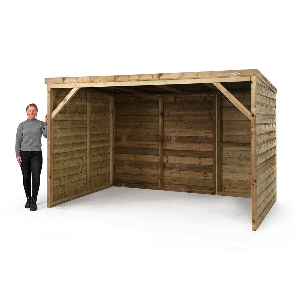 Schuilstal 3 m | voor geiten, schapen of pony | Lente | hout, Stalling, 2 of 3 paarden of pony's