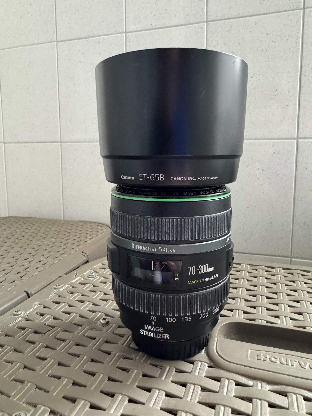 Canon EF 70-300mm DO IS USM telelens, Audio, Tv en Foto, Ophalen of Verzenden, Zo goed als nieuw, Telelens