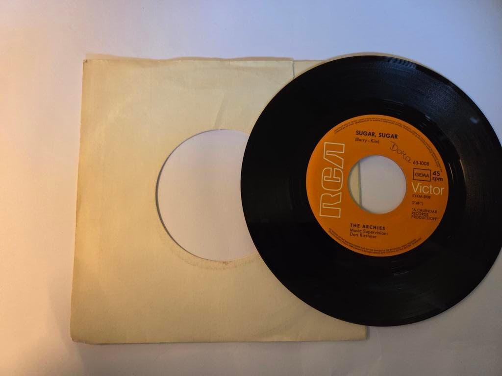 The Archies - Sugar sugar, Gebruikt, 7 inch, Single, Ophalen of Verzenden