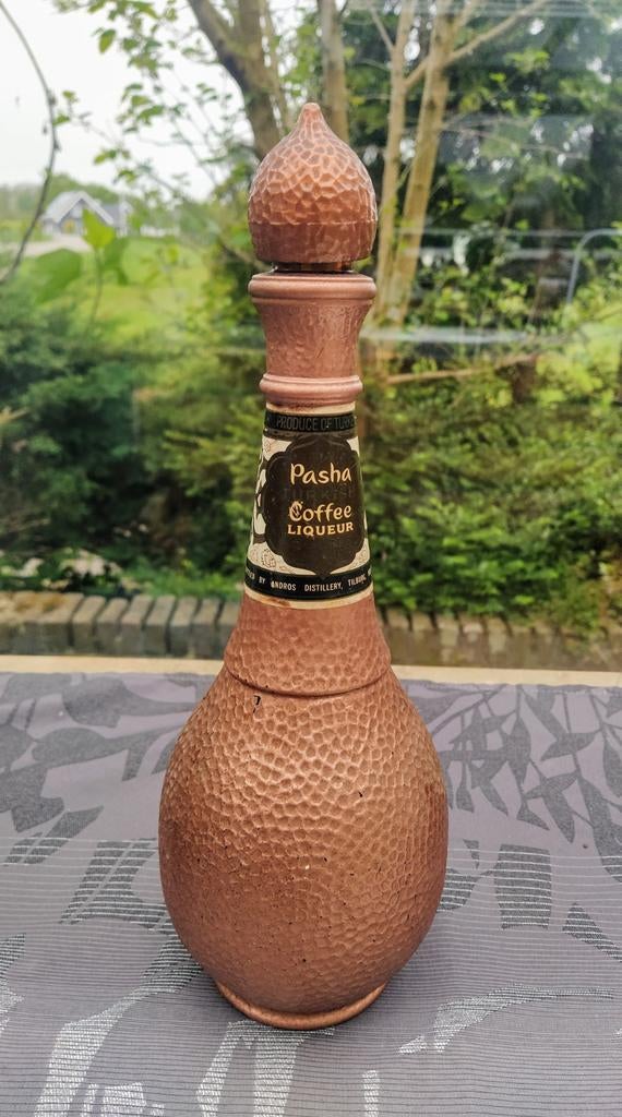 Vintage Pasha Coffee Likeur fles uit de jaren '60, Ophalen of Verzenden