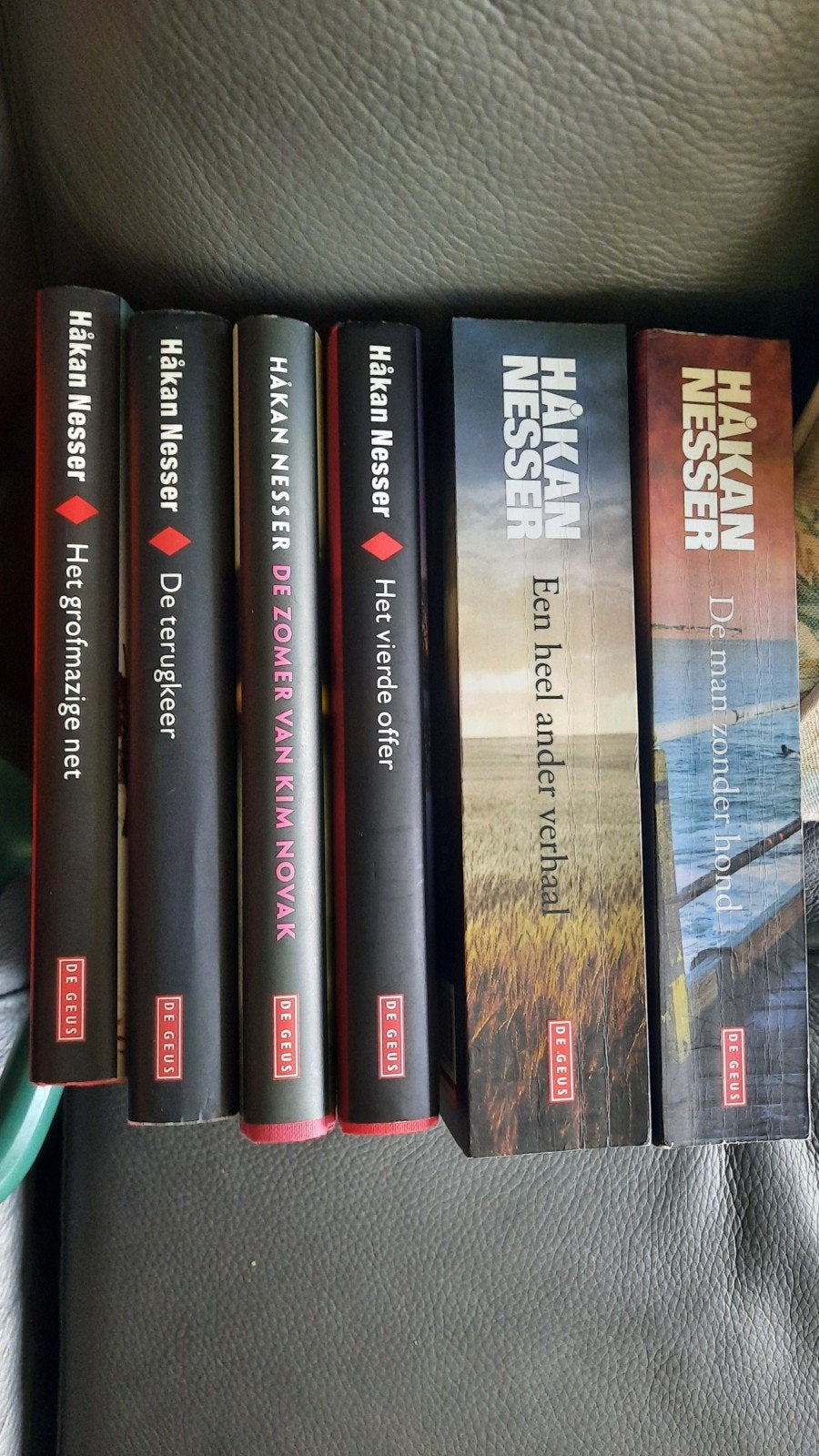 6 X HÅKAN NESSER voor 15 euro. Per stuk 3.50 Zie de foto's!, Ophalen of Verzenden, Zo goed als nieuw, Hăkan Nesser, Scandinavië