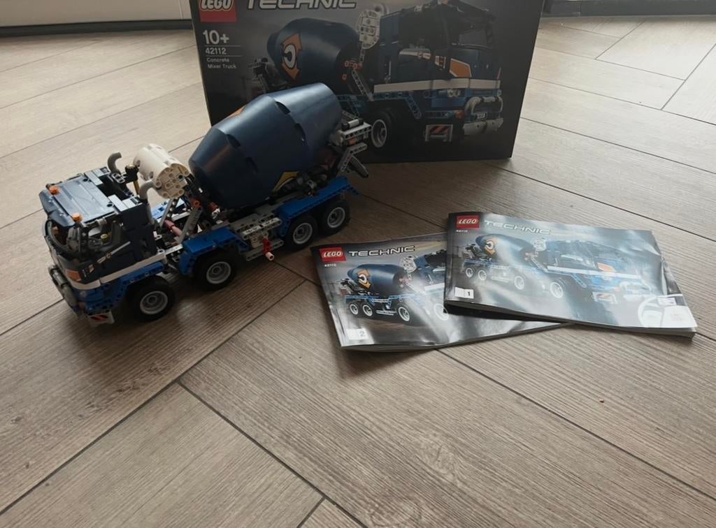 Zo goed als nieuw! Lego Technic Betonmixer 42112, Kinderen en Baby's, Speelgoed | Duplo en Lego, Zo goed als nieuw, Lego, Complete set