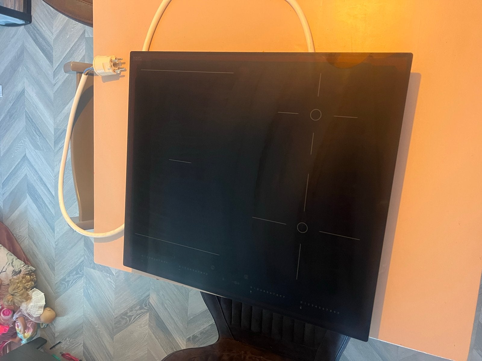 IKEA Otrolig inductiekookplaat met flex zones, Ophalen, Gebruikt, 4 kookzones, Inbouw
