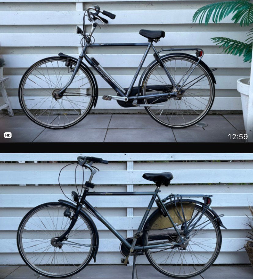 2 herenfietsen Batavus Verona & Gazelle Impala – TEAB, Ophalen, Gebruikt, Batavus, 49 tot 53 cm