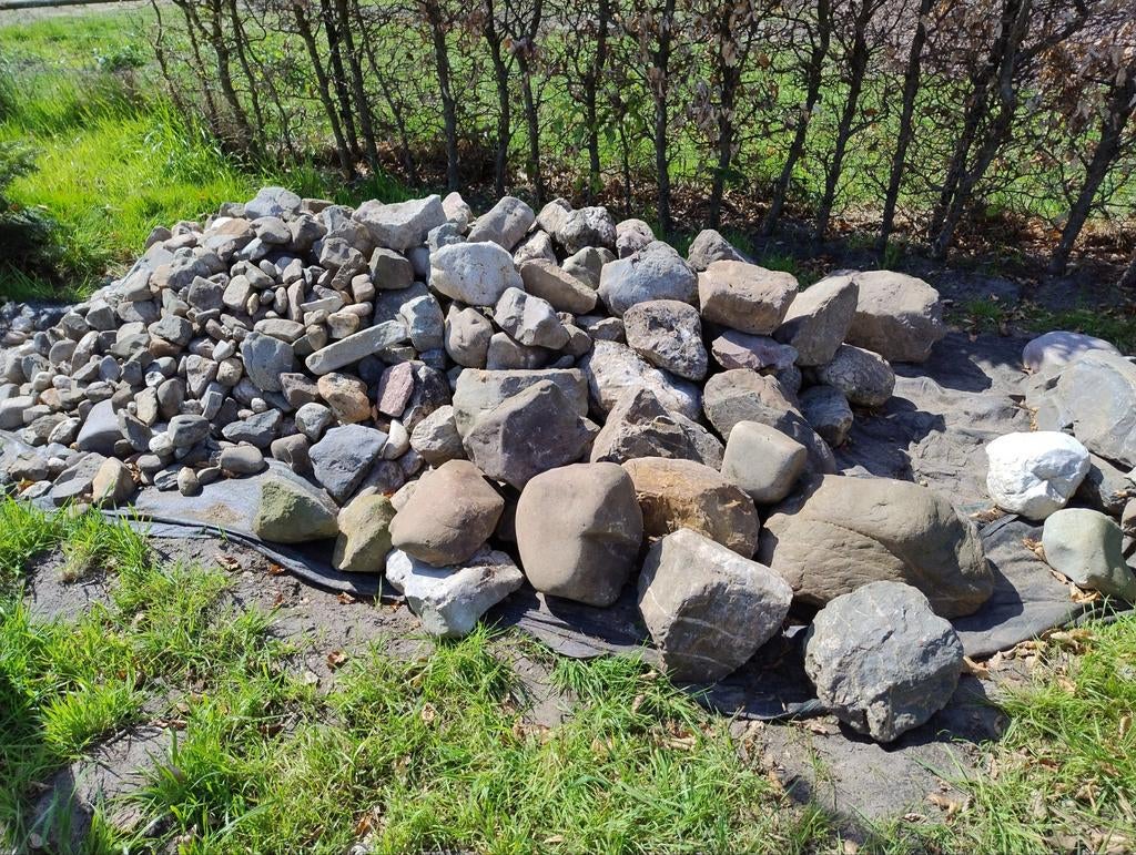 Maaskeien in verschillende formaten, Ophalen of Verzenden, Gebruikt