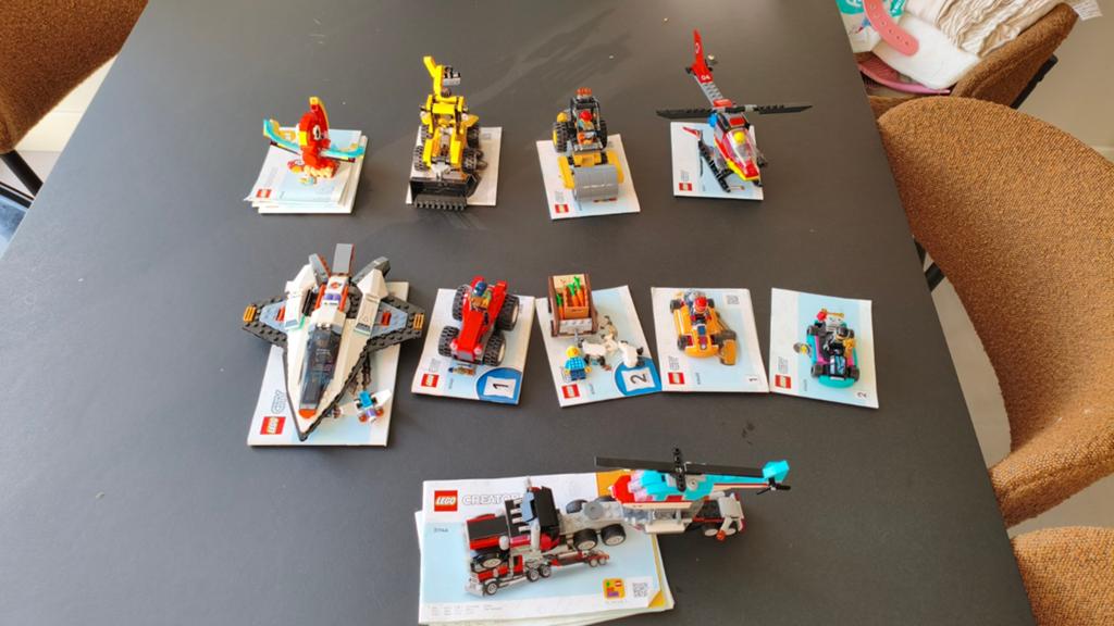 Diversen Lego City en Creator sets, Ophalen of Verzenden, Zo goed als nieuw