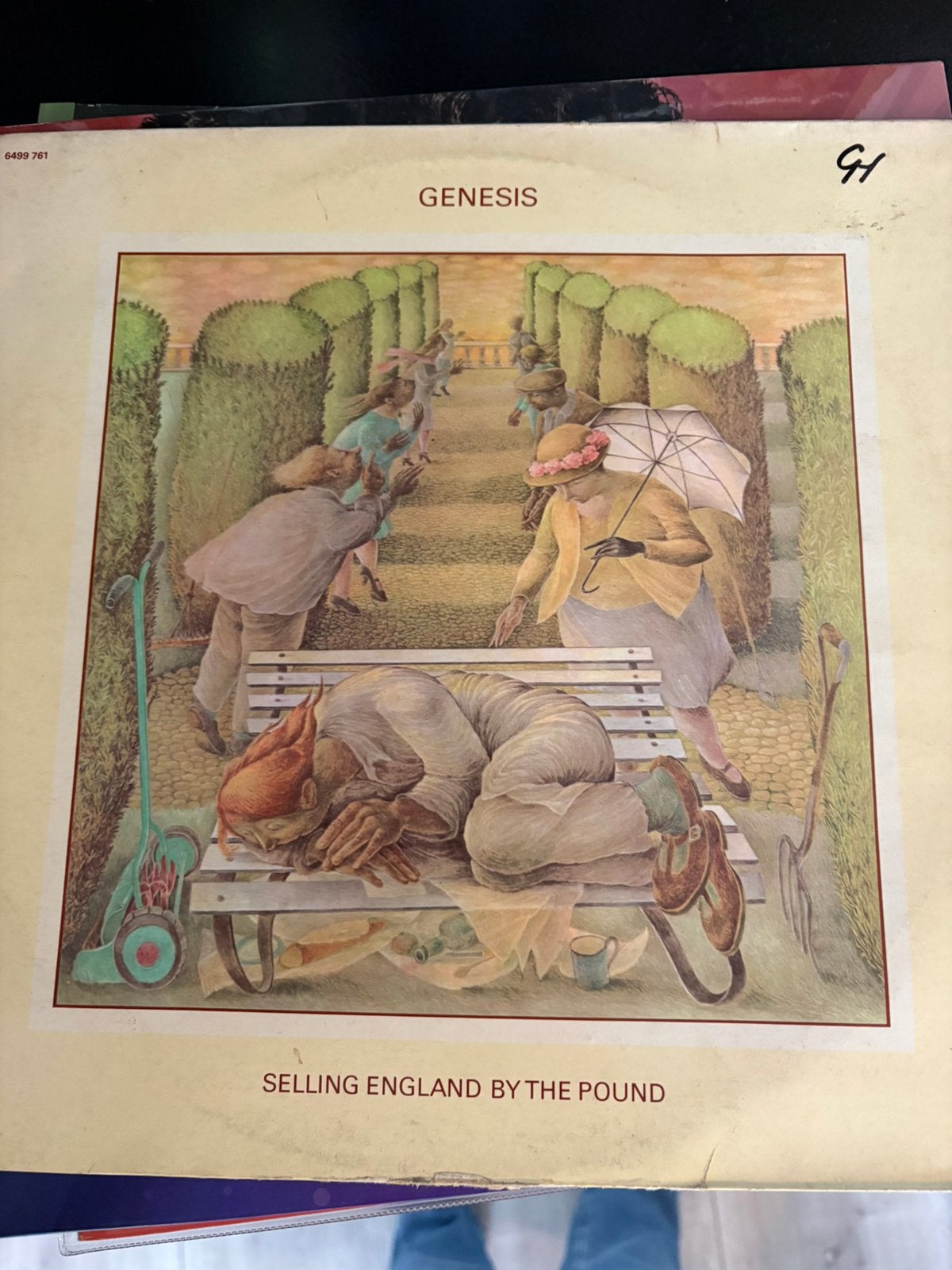 Genesis - Selling England by the Pound LP (1973), Ophalen of Verzenden, Gebruikt, 12 inch