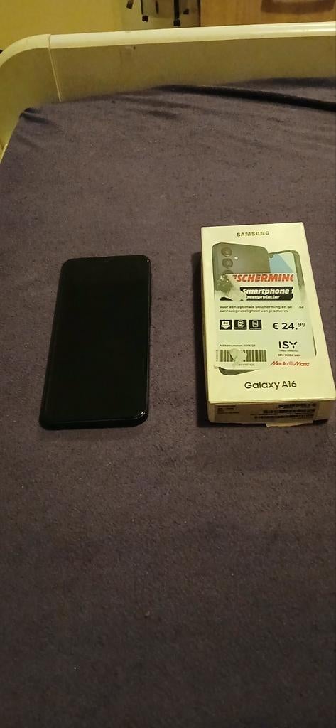 Samsung galaxy a16 telefoon, Ophalen, Zwart, 32 GB, Zo goed als nieuw