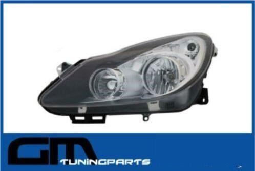 # Zwarte heldere koplampen opel corsa D #, Auto-onderdelen, Verlichting, Opel, Nieuw, Ophalen of Verzenden