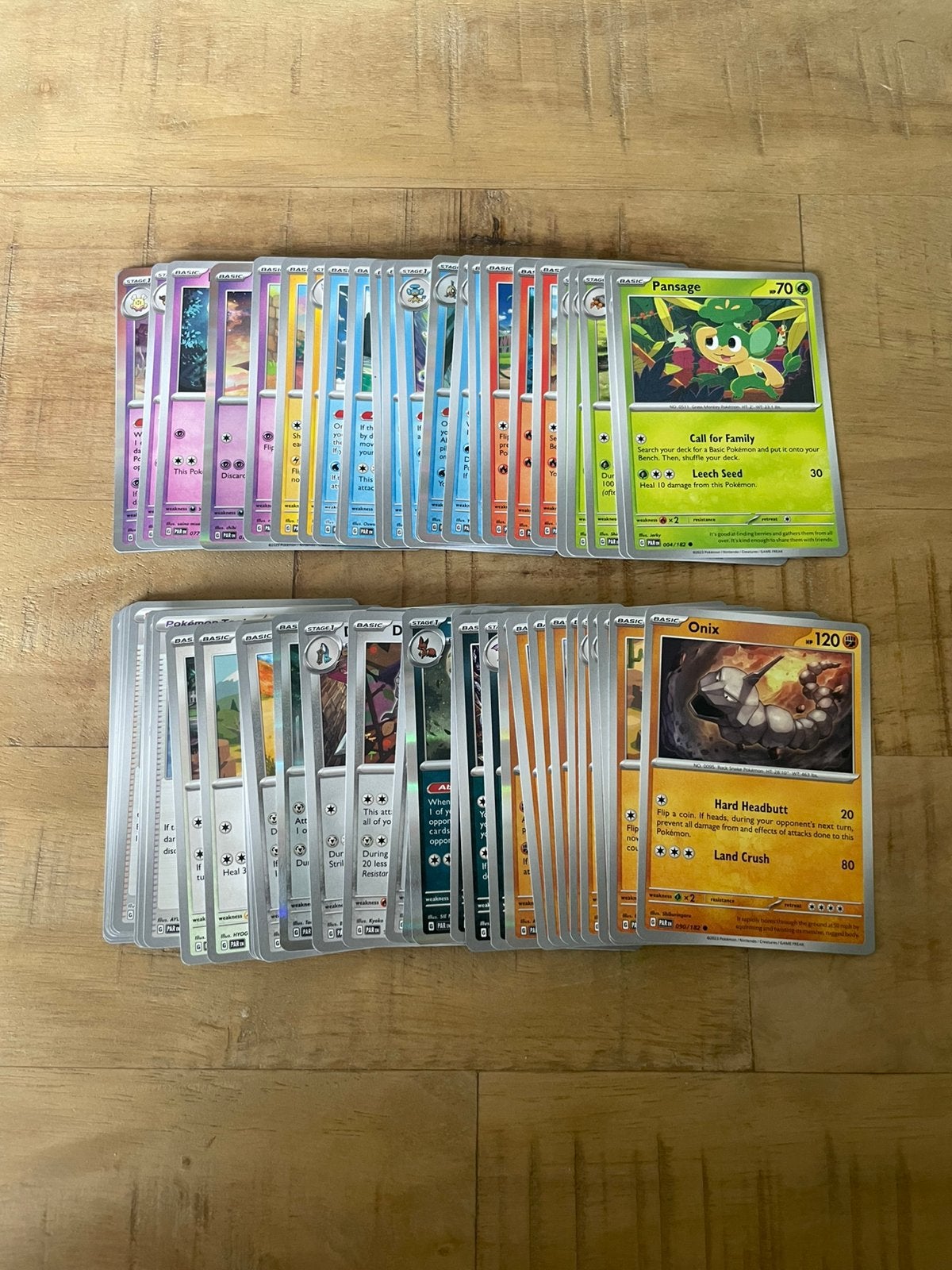 Pokemon Paradox Rift bulk, Ophalen of Verzenden, Zo goed als nieuw, Meerdere kaarten
