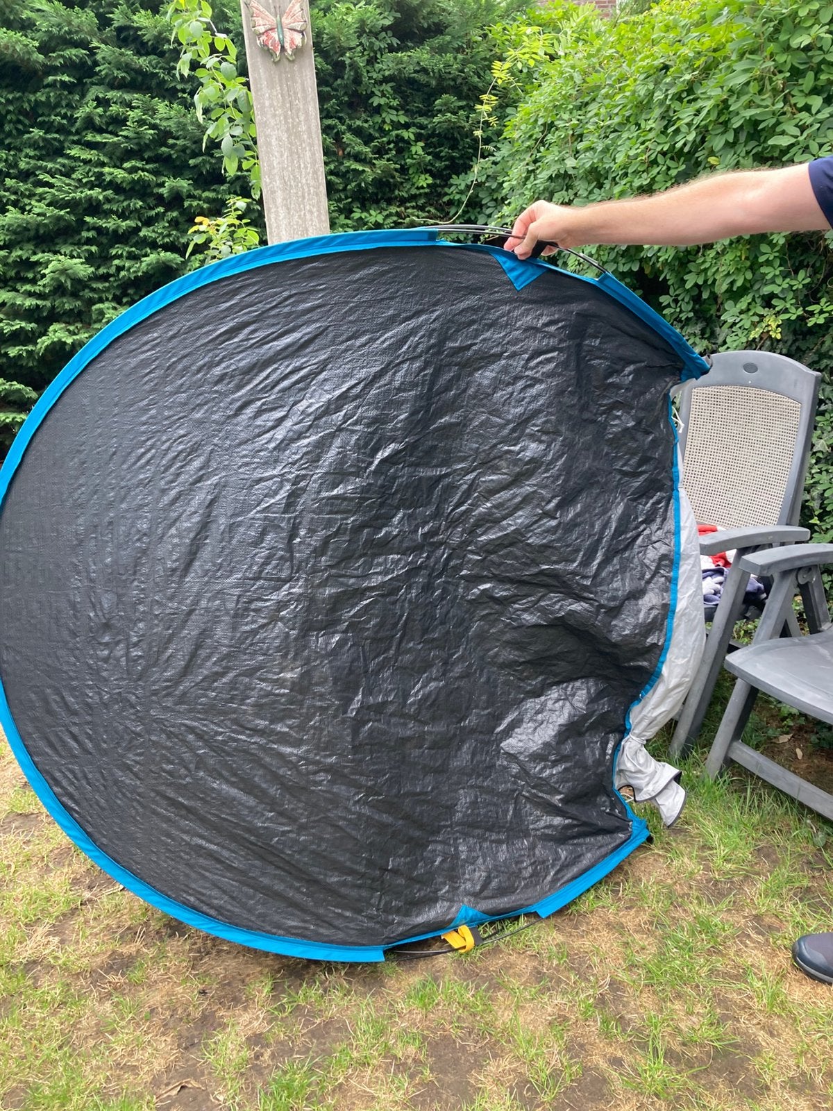 Pop up tentje Quechua 150x150x110 cm, Ophalen of Verzenden, Gebruikt