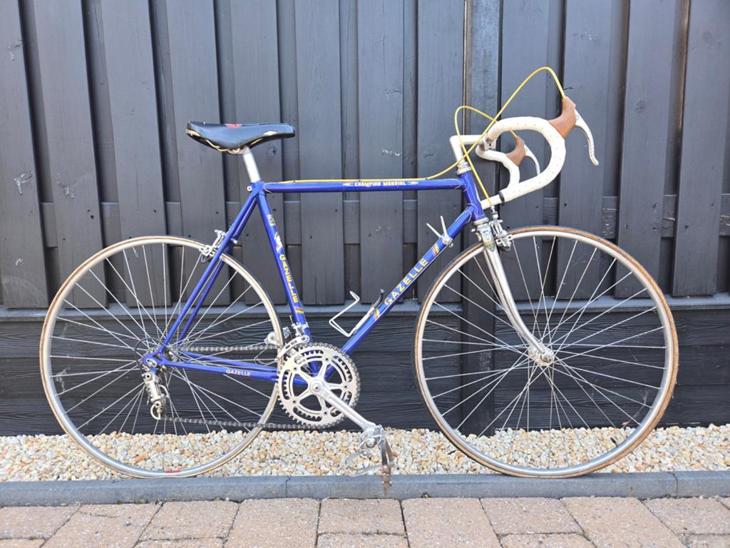Gazelle race fiets (retro), Fietsen en Brommers, Ophalen, Staal, Minder dan 10 versnellingen, Gazelle