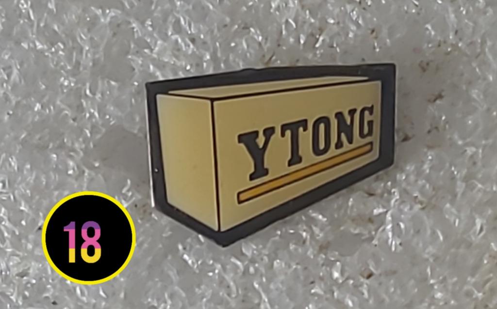 Vintage YTONG Pin, Verzenden