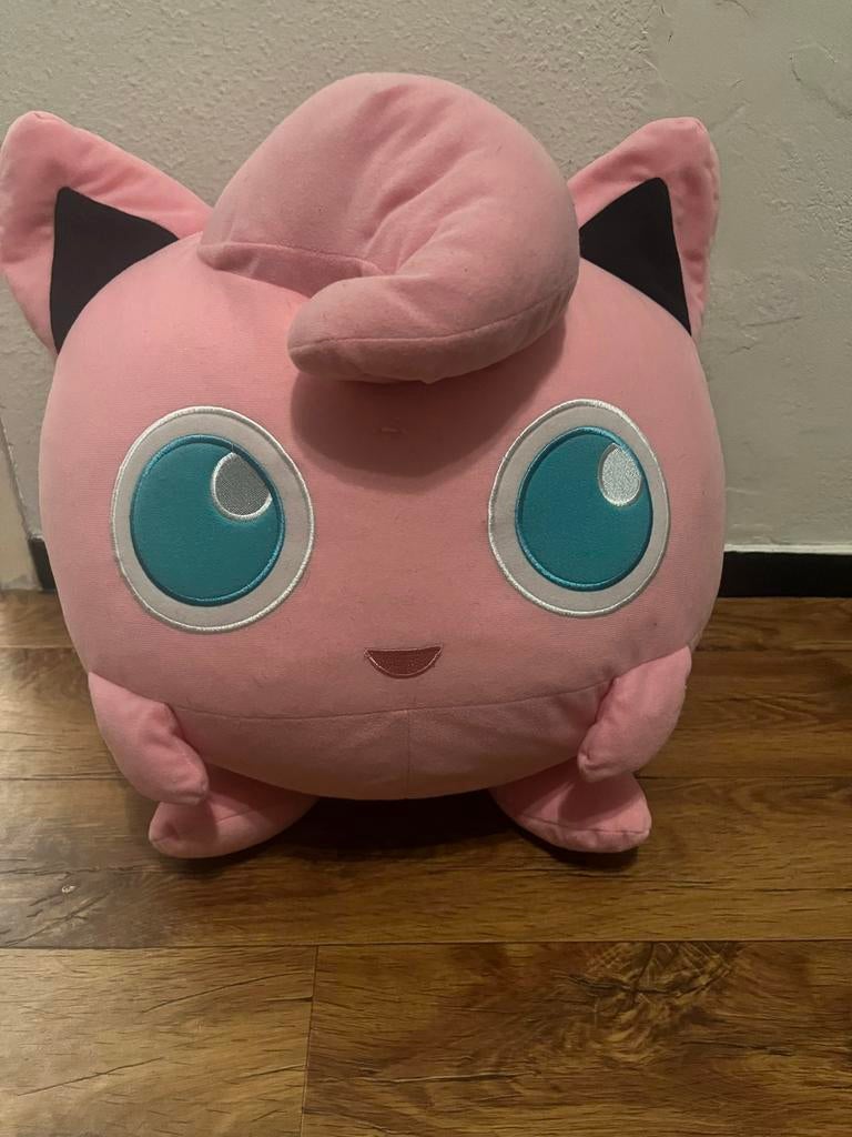 Grote Roze Jigglypuff Pokémon Knuffel, Kinderen en Baby's, Speelgoed | Knuffels en Pluche, Ophalen, Zo goed als nieuw, Overige typen