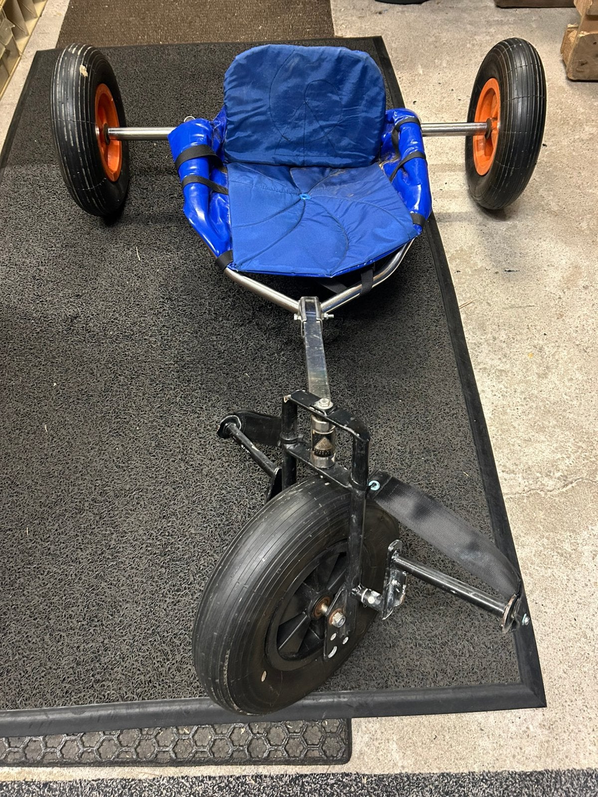 Peter Lynn kitebuggy RVS, Ophalen of Verzenden, Zo goed als nieuw, Vierlijns