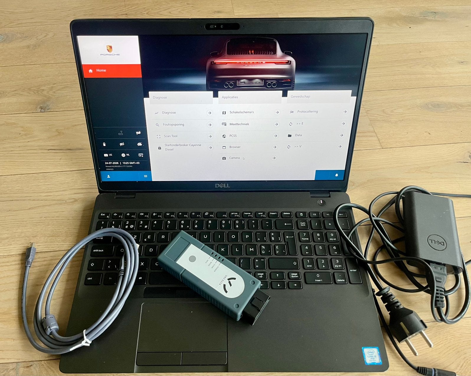 2024 Piwis tester scanner for Porsche + ODIS, Ophalen, Zo goed als nieuw