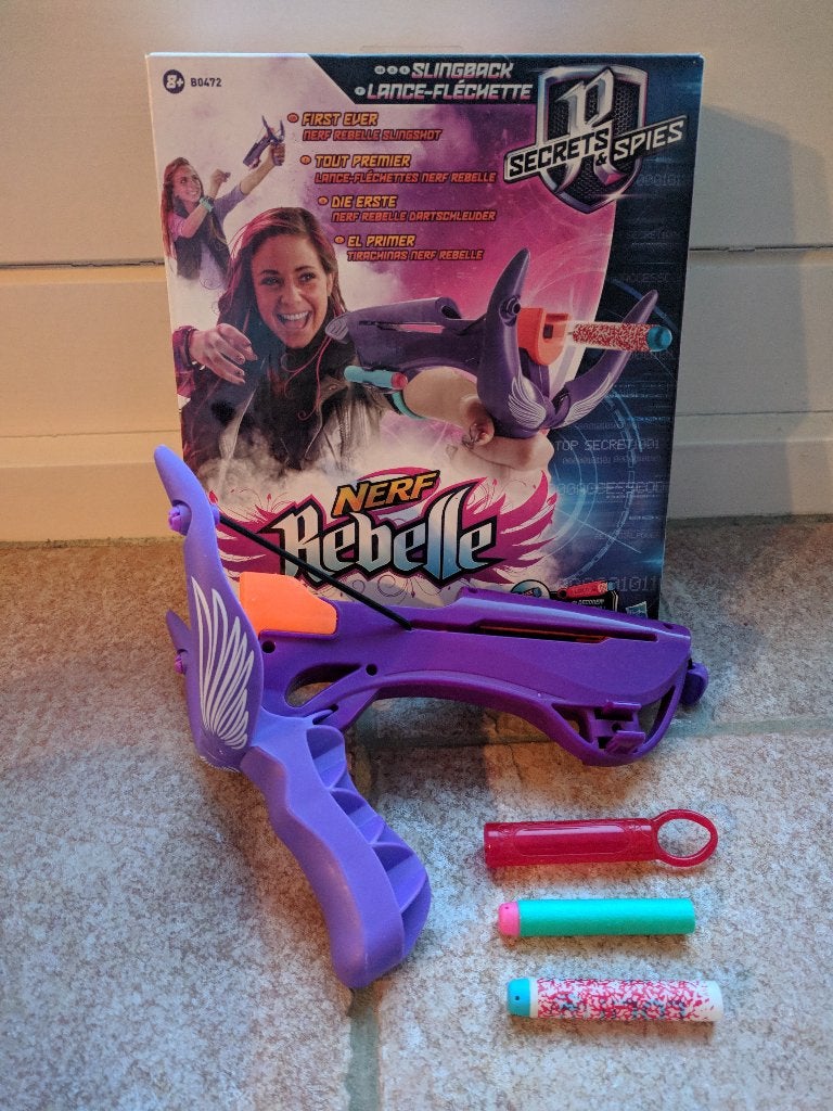 Nerf rebelle katapult met geheime berichten, Kinderen en Baby's, Ophalen of Verzenden, Nieuw
