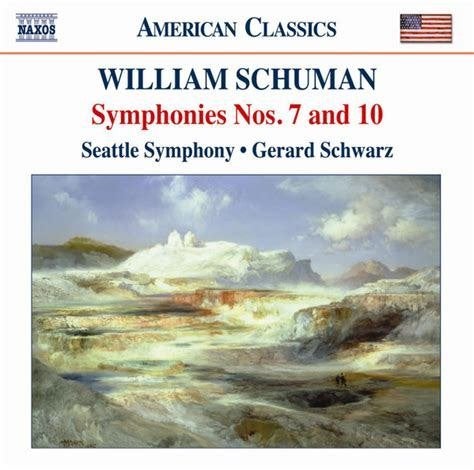 William Schuman / symphony 7; symphony 10 ‘american muse', Gebruikt, Modernisme tot heden, Ophalen of Verzenden, Orkest of Ballet