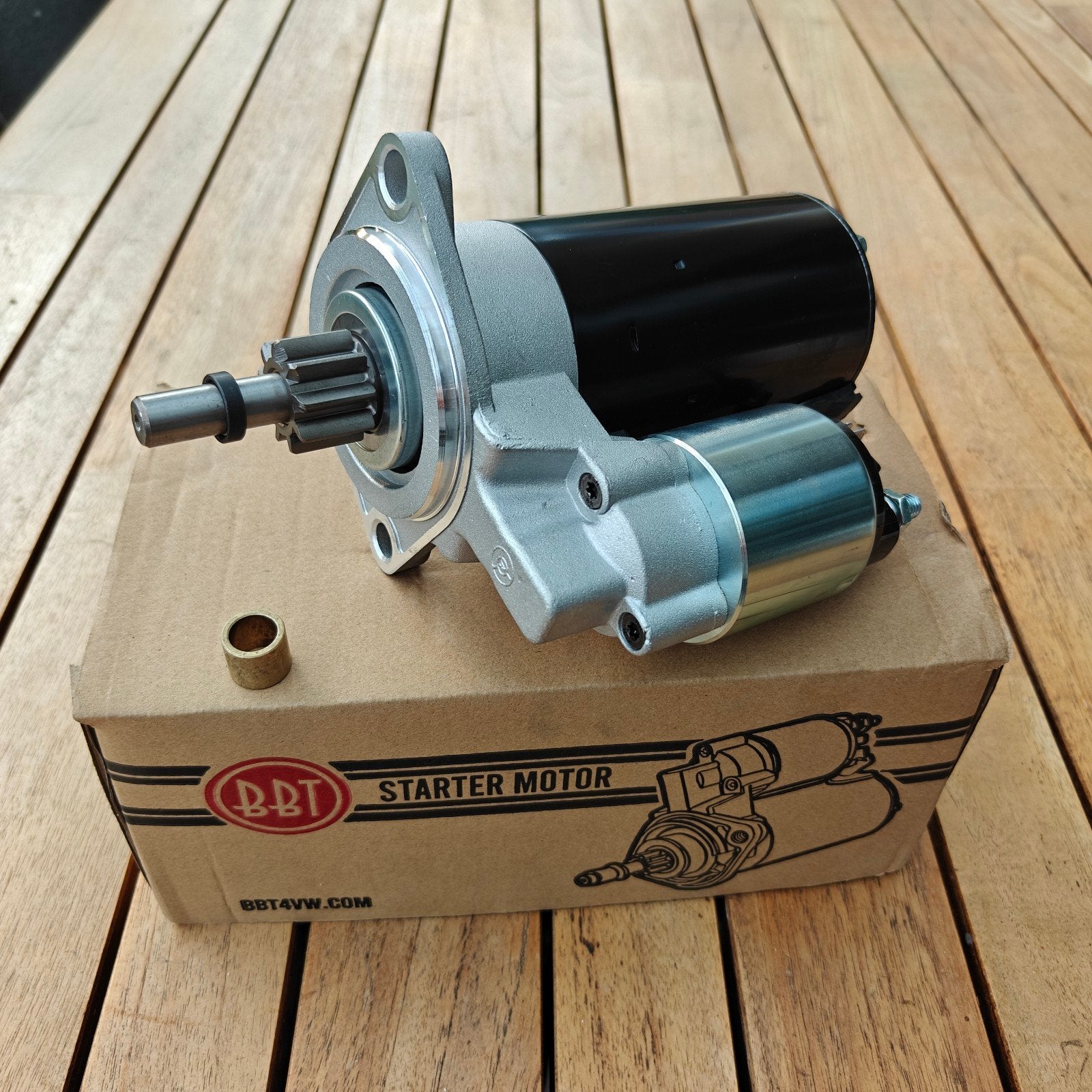 VW Startmotor 12V, 1.4kW 6v > 12v NIEUW
voor ombouw 6->12V, Auto-onderdelen, Motor en Toebehoren, Ophalen of Verzenden, Nieuw