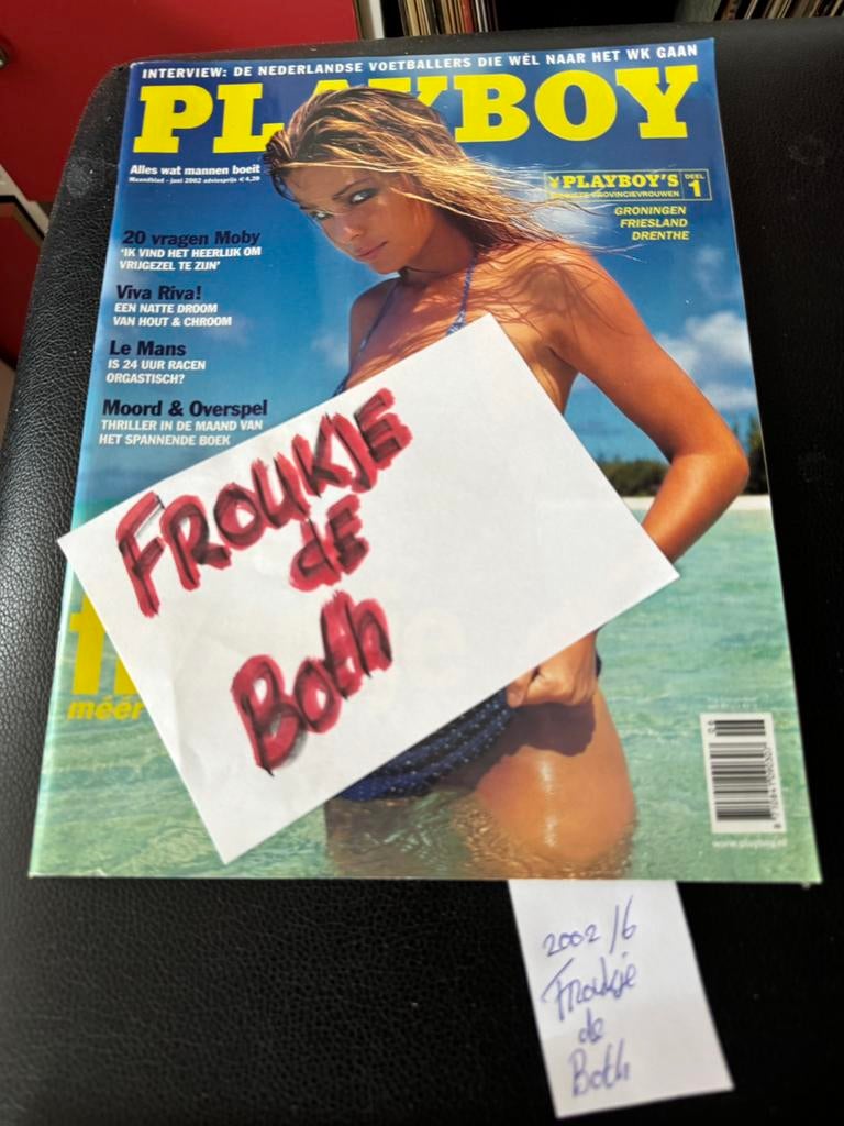 playboy met froukje de both 9,50. per stuk, Ophalen of Verzenden, 1980 tot heden, Tijdschrift