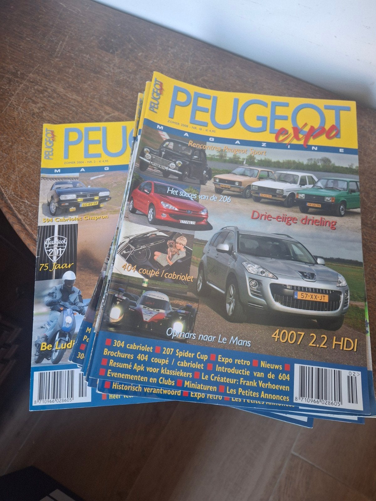 Peugeot Expo Magazine Zomer 2004 - 17 stuks, Ophalen, Gelezen, Peugeot, Diverse auteurs