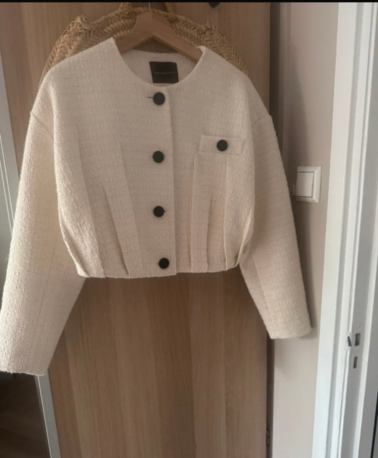 Massimo Dutti Studio jasje - Als nieuw!, Beige, Ophalen of Verzenden, Zo goed als nieuw, Jasje