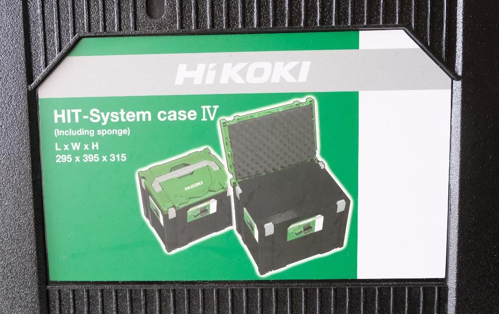 2x Hikoki 02541 System Case IV (Leeg), Ophalen of Verzenden, Gebruikt