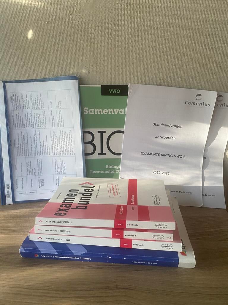 Examenbundel pakket vwo 6, Ophalen of Verzenden, Gelezen, VWO