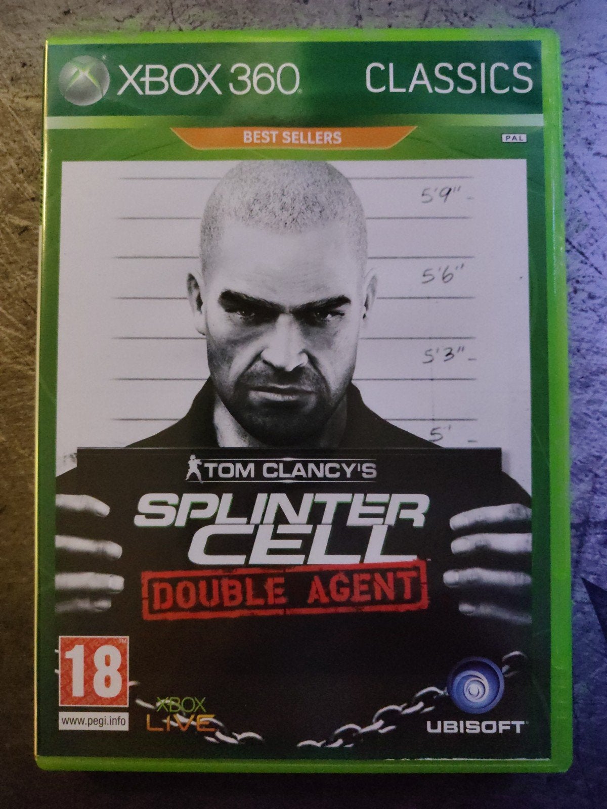 Splinter Cell: Double Agent - Classics - Xbox 360 - CIB/MM, Avontuur en Actie, Gebruikt, Vanaf 18 jaar, 1 speler
