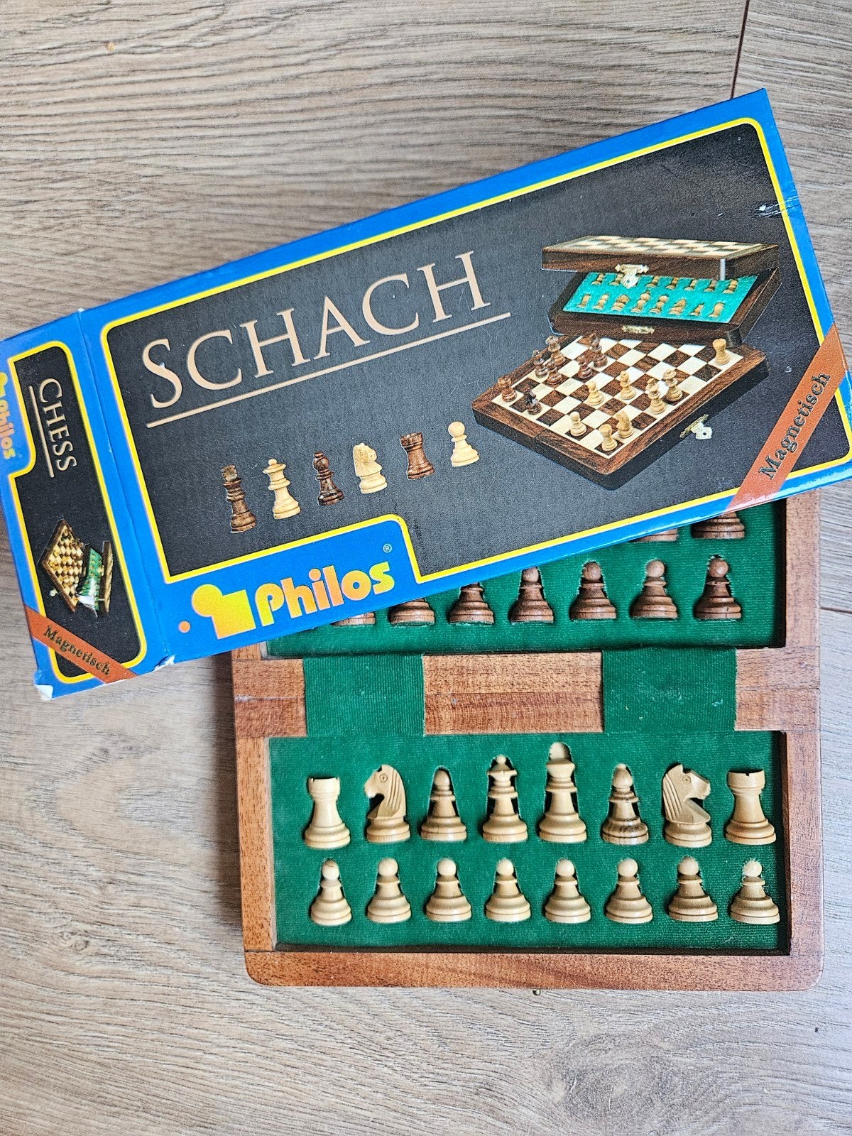 Nieuw Philos Reis schaakspel Ongebruikt bordspel, Een of twee spelers, Nieuw, Ophalen of Verzenden, Philos