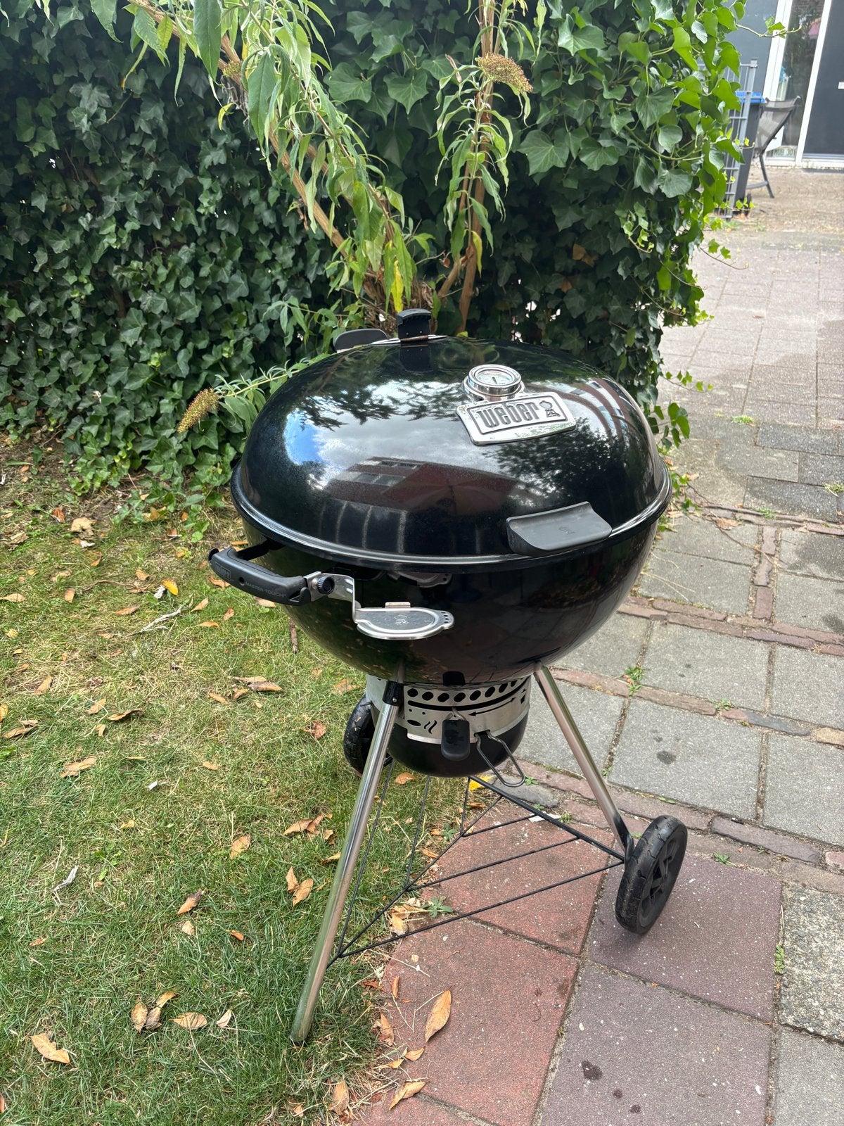 Complete BBQ set: Weber Master Touch Premium met accessoires, Ophalen, Gebruikt, Met accessoires