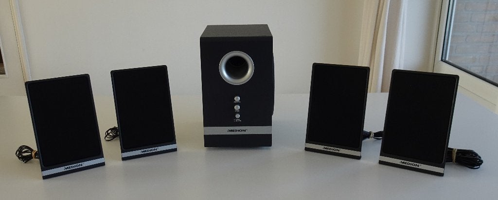 Medion MD 85500 Luidspreker Set, Ophalen, Zo goed als nieuw, Minder dan 60 watt, Overige merken