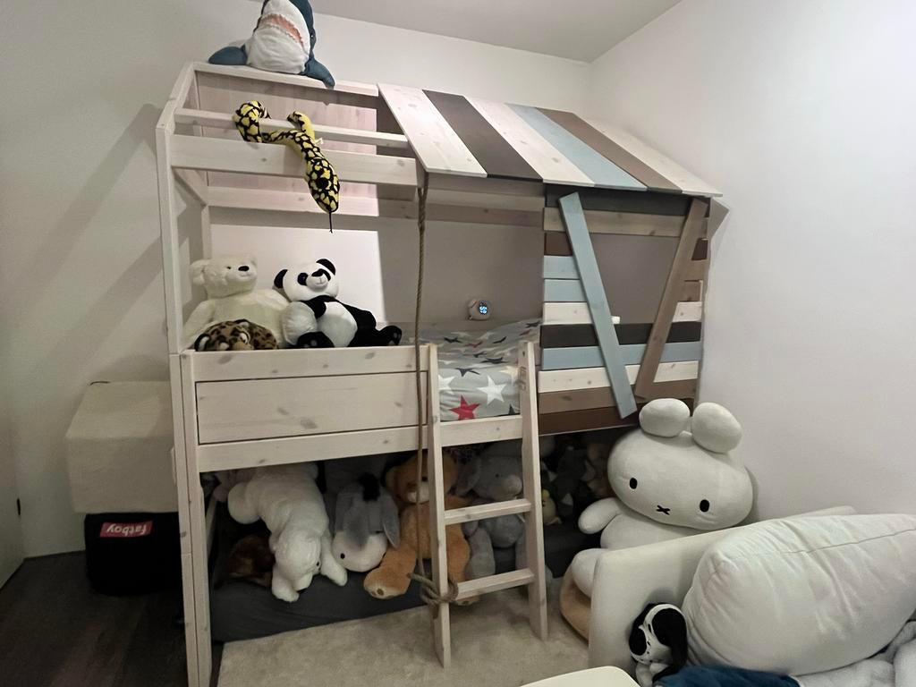 Lifetime boomhut bed, Ophalen, Gebruikt, Halfhoogslaper