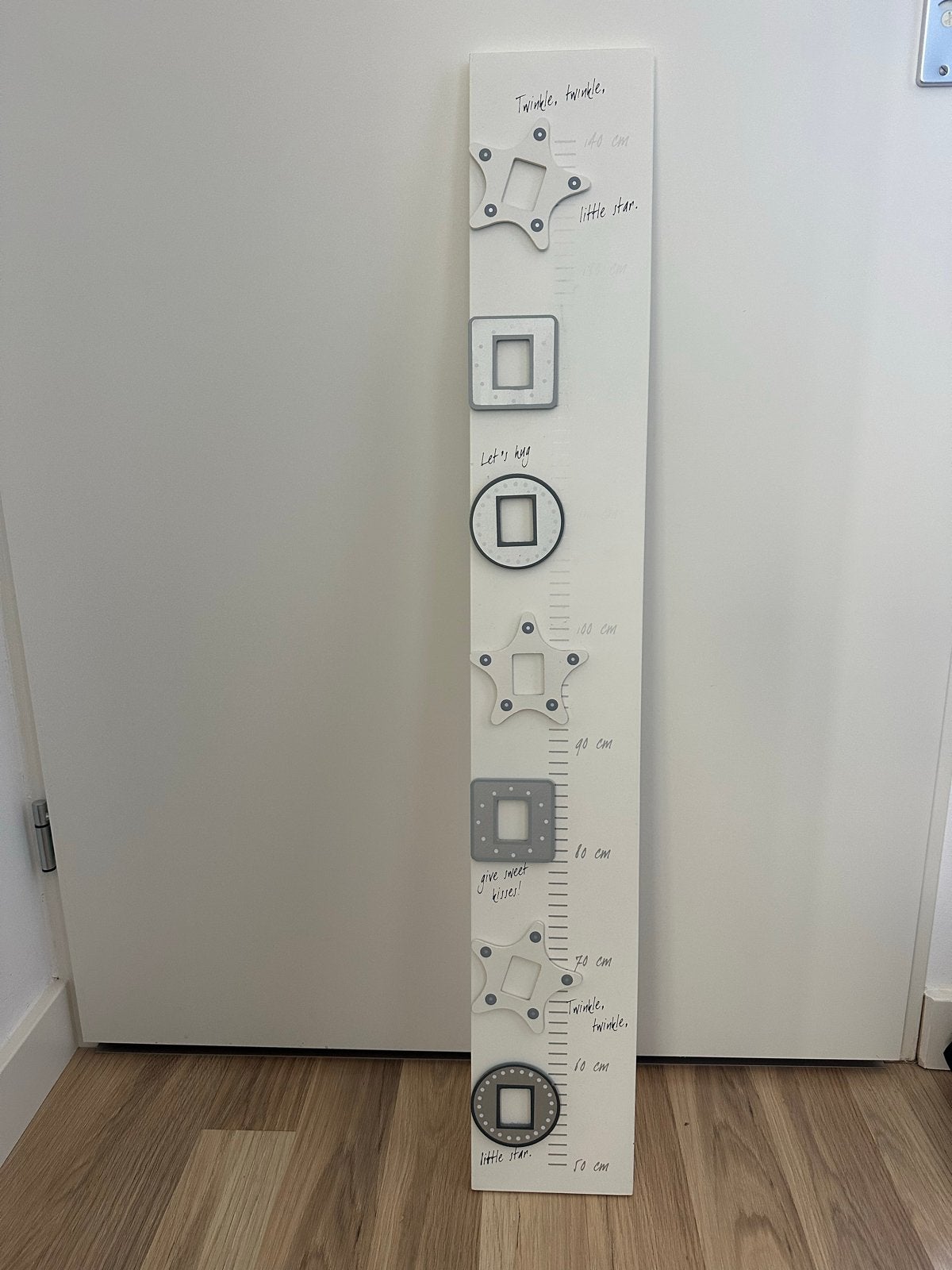 Houten groeimeter voor kinderen - Twinkle, twinkle, little s, Ophalen of Verzenden, Zo goed als nieuw