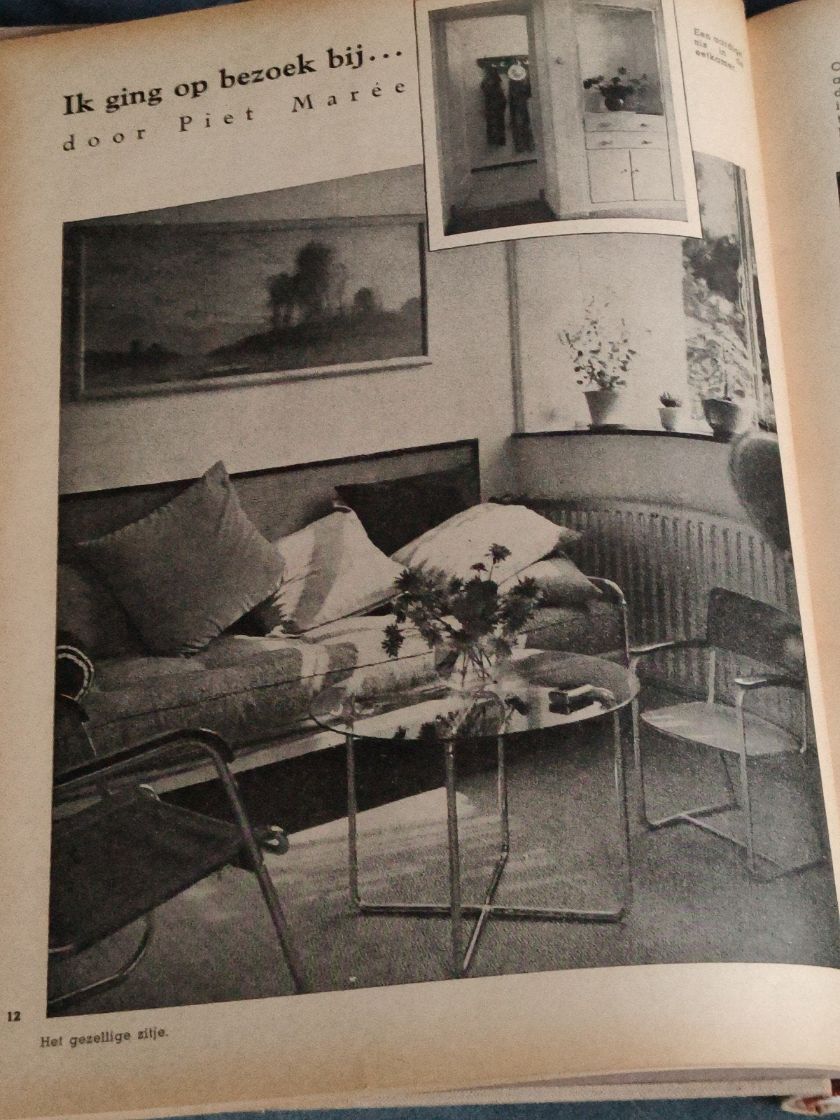 1935, PIET MARÉE, WONINGINRICHTING, MODE, BEELDHOUWKUNST, Ophalen of Verzenden, Gelezen, Overige onderwerpen