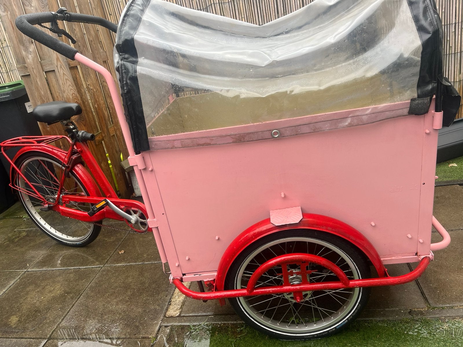 Bakfiets fietsfabriek, Ophalen, 4 kinderen of meer, Gebruikt, Elektrisch