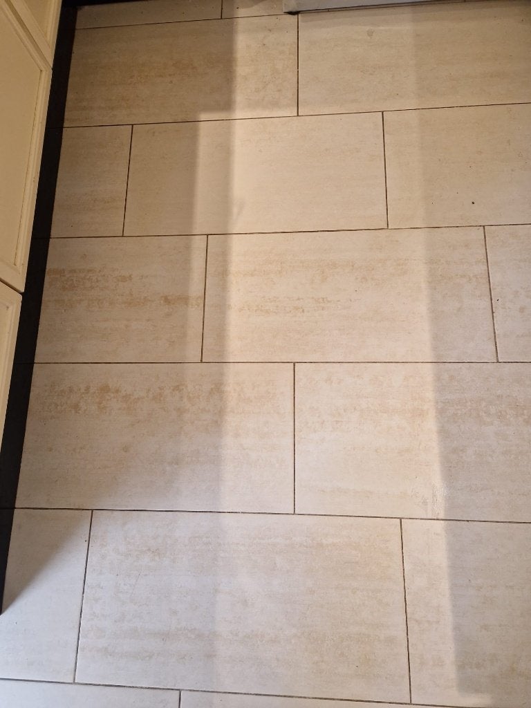 Overgebleven vloertegels creme/beige x14, Ophalen, 40 tot 60 cm, Keramiek, Zo goed als nieuw