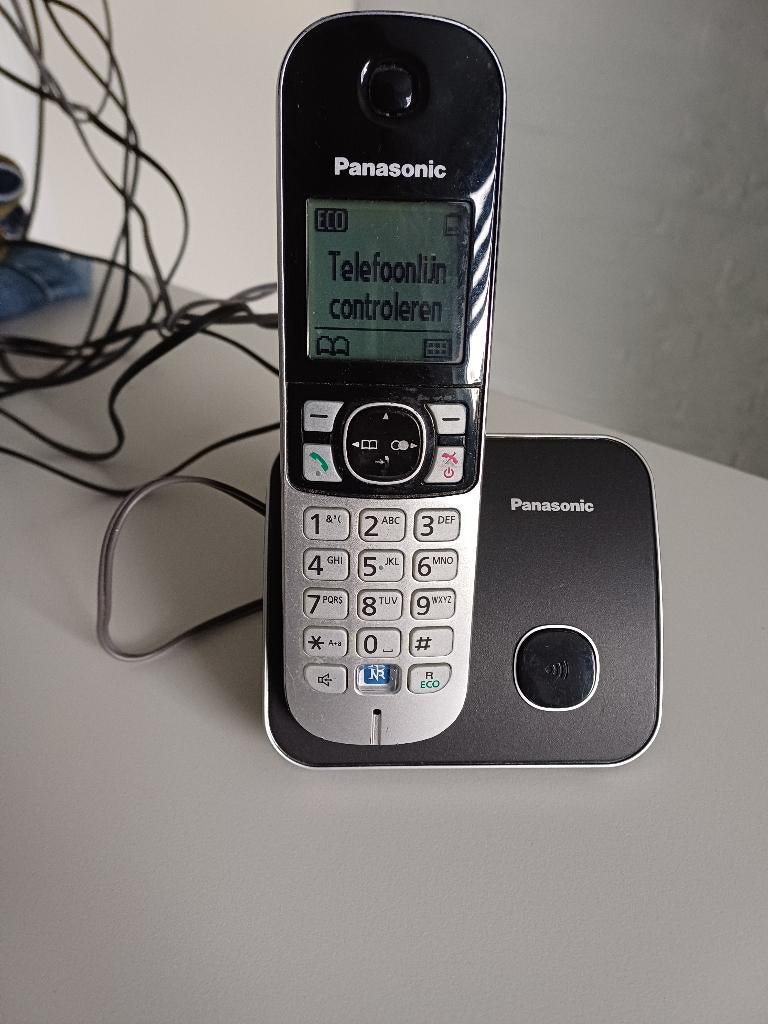 Panasonic DECT draadloze telefoon KX-TG6811G, Ophalen of Verzenden, Gebruikt, 1 handset