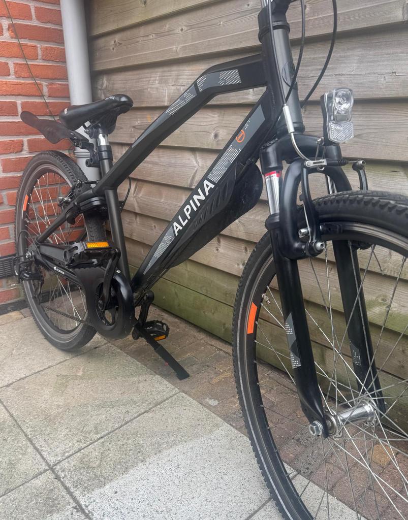 Alpina Trial 7V 26 Inch Jongensfiets, Velgrem, Versnellingen, Zo goed als nieuw, Ophalen
